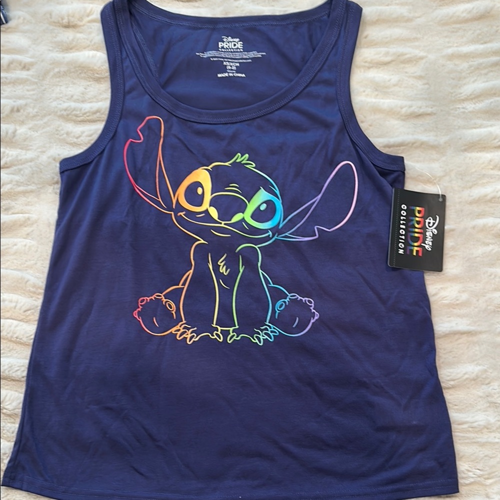Disney Pride Collection Kids Tank Top - Navy Blue